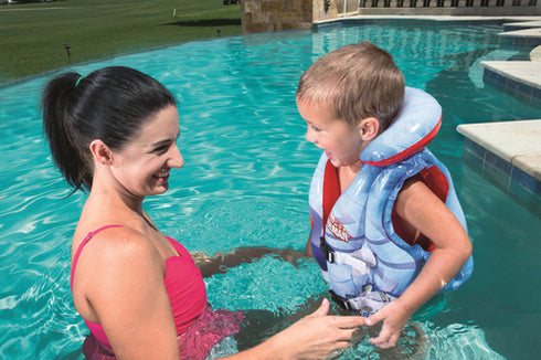 Bestway Kids Swim Vest Spider-man Theme 3-6 Years Inflatable Swimming Vest